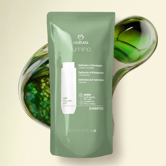 Refil Shampoo Cremoso para Definição e Hidratação de Cabelos Cacheados