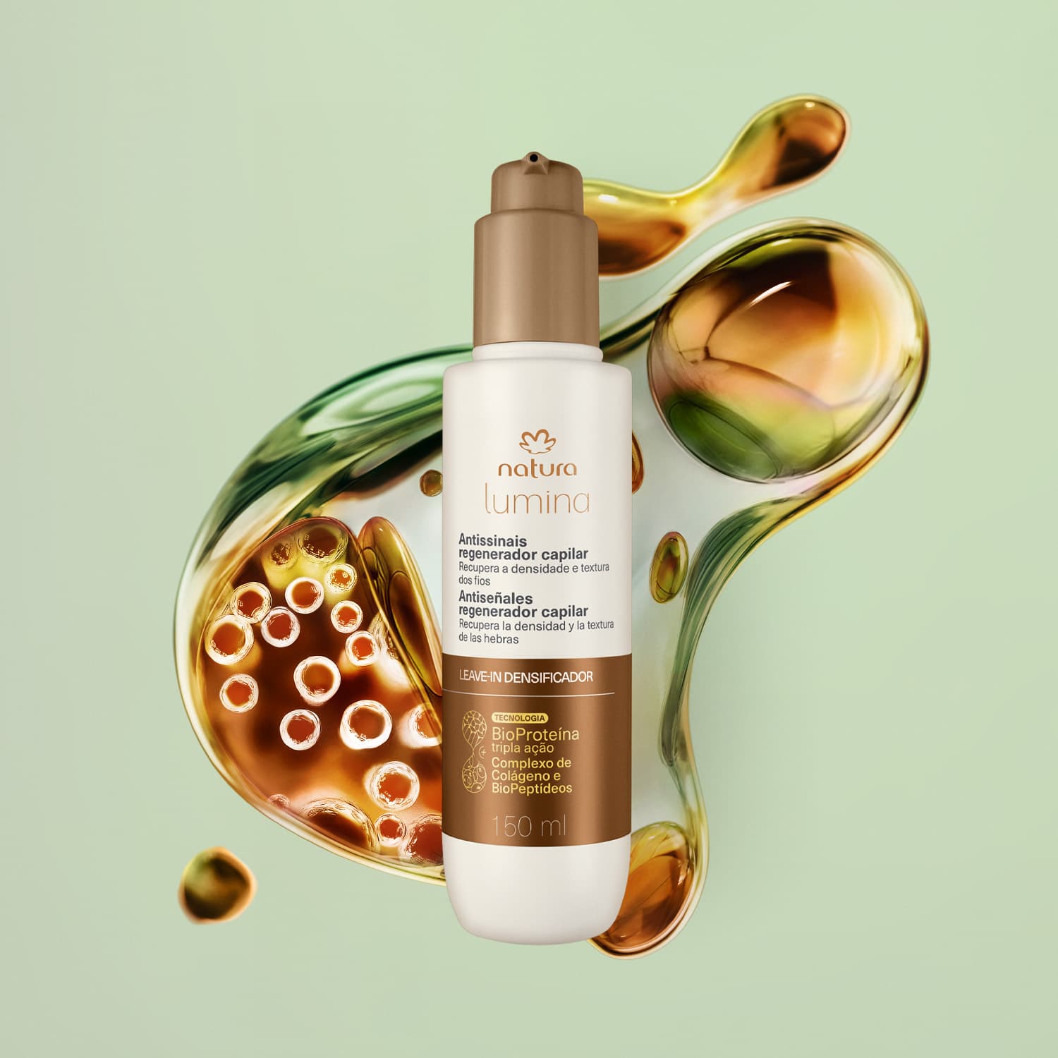 Leave-in Densificador Antissinais Regenerador Capilar Lumina