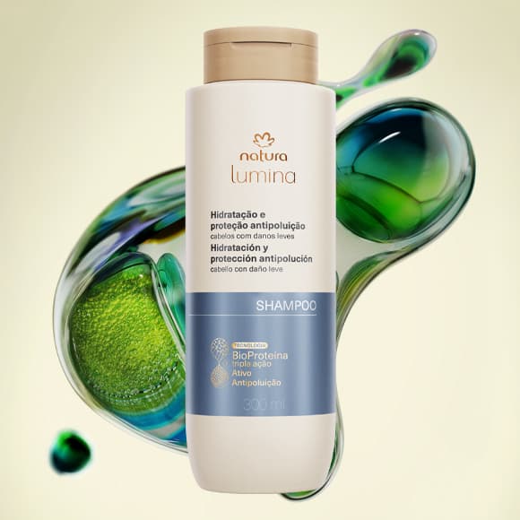 Shampoo Purificante para Hidratação e Proteção Antipoluição